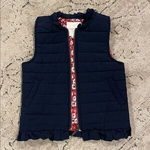 Copper Key Navy Blue Kids Vest